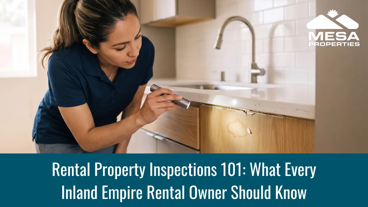 Rental Property Inspections 101: What Every Inland Empire Rental Owner Should Know
